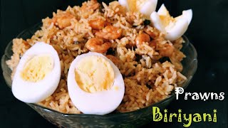 Prawns Biriyani  రొయ్యల బిరియాని  Prawns Biriyani In Telugu [upl. by Asemaj]