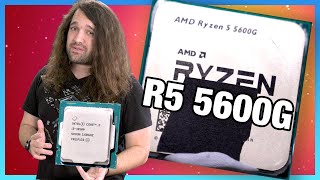 AMD Ryzen 5 5600G APU Review amp Benchmarks 260 CPU  GPU vs 5600X amp More [upl. by Alodi]