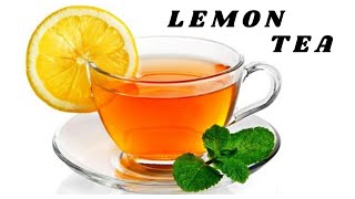 Lemon Tea  Lemon tea in tamil  lemon tea for weight loss  Ceci Kitchen [upl. by Hux548]