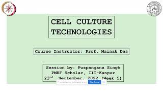 NPTEL Week 5 Assignment Cell Culture Technologies [upl. by Jak]