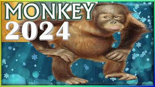 ✪ Monkey Horoscope 2024 ✦ Born 2016 2004 1992 1980 1968 1956 1944 1932 [upl. by Enelrae180]