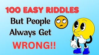 100 RIDDLES WITH ANSWERS 100riddlesinenglish riddles [upl. by Haduj]