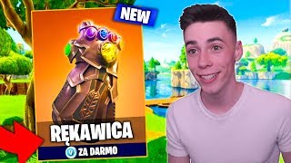 JAK ZDOBYŁEM RĘKAWICĘ THANOSA w FORTNITE BATTLE ROYALE [upl. by Nahtad]