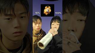 10 vs 100 beatbox tiktok [upl. by Annaira]