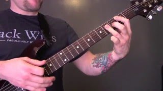 Slaves  Sockets Guitar Lesson [upl. by Llenoj558]