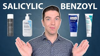 Salicylic Acid vs Benzoyl Peroxide Which is Best [upl. by Anohr]