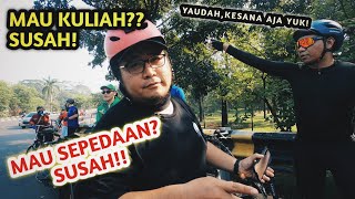 UNIVERSITAS INDONESIA TUTUP  KOPI NAKO RAME BANGET GOWES JAKARTA DEPOK JAKARTA  BIKEVLOG [upl. by Lux897]