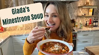 Minestrone Soup  Classic Italian Soup  Giada De Laurentiis [upl. by Duwalt31]