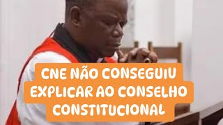 MOÇAMBIQUECNE não conseguiu explicar ao CC discrepância entre número de eleitores e número de votos [upl. by Nytsuj]