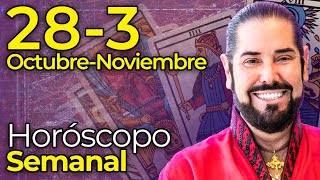 Horóscopos Semanales del 28 de Octubre al 3 de Noviembre  Alonso Alanís [upl. by Winnah]