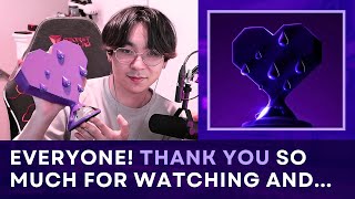 TenZ Received Twitch quotBleed Purple Statuequot Award For Hitting 5 Million Views [upl. by Anuqahs]