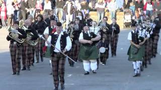 Scottish Night Stewartry Area Wind Band and Galloway Pipers [upl. by Breech146]