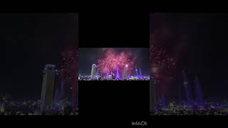 Dubai Fireworks dubai fireworks livestream live subscribe shorts shortsfeed trending love [upl. by Oman]