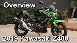 2019 Kawasaki Z400 streetfighter Reviewed [upl. by Odetta721]