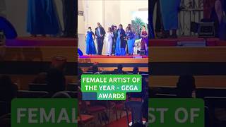 KELSEY KERUBO  FEMALE ARTIST OF THE YEAR GEGAAWARDS [upl. by Oicnerual757]