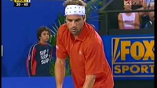 2008 Hopman Cup DjokovicSRB vs ClementFRA [upl. by Lacee661]