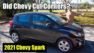 2021 Chevy Spark is the CHEAPEST New Car You Can Buy [upl. by Idram]