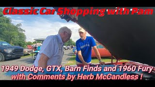 Car Corral Finds 1949 DodgeGTXBarn Finds and 1960 Fury with Comments by Herb McCandless [upl. by Reinhard252]