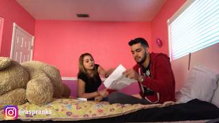 CHEATING PRANK ON GIRLFRIEND [upl. by Suitangi]