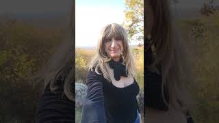 Me Lorri at Stokes state forest overlook in fall foliage [upl. by Power]