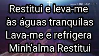 Restitui Toque no Altar Playback Legendado [upl. by Stoughton723]