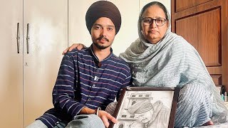 Chota Sidhu Moose Wala  Maa Charan Kaur [upl. by Avril]