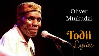 Oliver Mtukudzi Todii Translation Lyrics CLEF TV [upl. by Carleen]