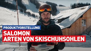 GripWalk und Alpinsohle an Salomons Skischuhen  Produktvorstellung [upl. by Niabi]