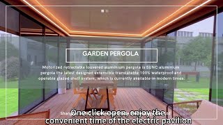 are you ready to outdoor retractable louvered pergola heres how [upl. by Ardnohsal]