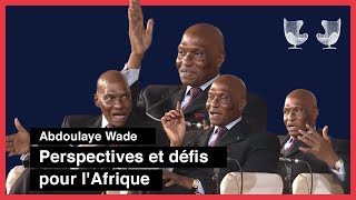 Abdoulaye Wade  quotPerspectives et défis pour lAfrique à laube du 21ème sièclequot 13 [upl. by Acinehs608]