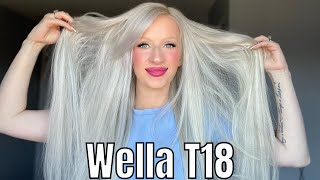 WELLA T18 TONER [upl. by Watanabe]