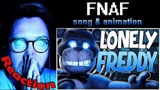 FNAF  LONELY FREDDY Song  Dawko amp DHeusta REACTION [upl. by Eremihc]