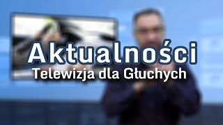 Aktualności 19102024  1 Tłumaczenie na Język Migowy  PJM [upl. by Ahsinyd]