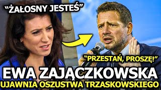 EWA ZAJĄCZKOWSKA UJAWNIŁA KOMPROMITUJĄCĄ PRAWDĘ O TRZASKOWSKIM I SIKORSKIM [upl. by Woodruff]