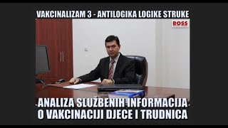 VAKCINALIZAM 3  ANTILOGIKA LOGIKE STRUKE I SLUŽBENIH INFORMACIJA O VAKCINACIJI DJECE I TRUDNICA [upl. by Madelin]