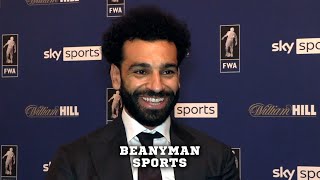 Mo Salah  Wants REVENGE over Real Madrid in Champions League Final  FWA Footballer of the Year [upl. by Mogerly]