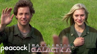 Battlestar Galactica  Starbuck and Lees Last Goodbye [upl. by Jenni]