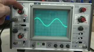 Dlab recommends how to repair tube amps best oscilloscope Iwatsu SS5702 [upl. by Zednanreh]