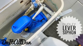 How To Fit A Lever Toilet Siphon  Dudley Turbo Duoflush [upl. by Inaliel]