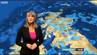 Kirsteen Macdonald BBC weather 20814 [upl. by Prunella]