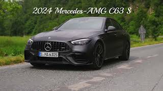 2024 MercedesAMG C63 S Review New Hybrid King [upl. by Jacoba]