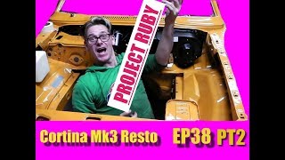 Mk3 Cortina Resto  Project Ruby EP38 PT2 [upl. by Dicky]