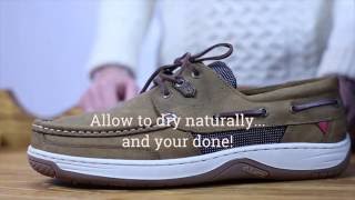 How to clean your Dubarry Regatta Deck Shoes [upl. by Niveb374]