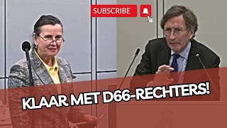 PVVer Marjolein Faber spreek D66 aan op C0RRUPTE D66rechters [upl. by Acquah412]