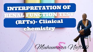 INTERPRETATION OF RENAL FUNCTION TEST RFTs Clinical chemistry [upl. by Mosera]