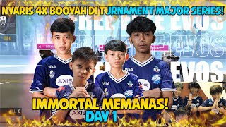 GILA GUYS ANAK ANAK EVOS IMMORTAL MEMANAS DI TOURNAMENT MAJOR SERIES NYARI BOOYAH 4X GA TUHH 🔥🔥 [upl. by Eanram]