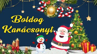 Legszebb magyar karácsonyi zenék Szentestére 2022 🎄🎁🎄 Karácsonyi Dalok Gyerekenek Magyarul [upl. by Bogart30]