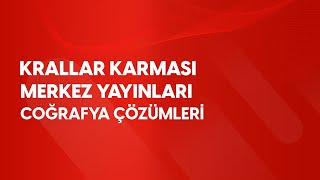 Krallar Karması TYT Denemeleri l Merkez Yayınları Coğrafya Çözümleri [upl. by Wallas]