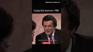 Eartha Kitt Interview 1986 [upl. by Ahsok]