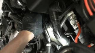 VW A4 18T amp 20L Engine Coolant Temperature Sensor Replacing New Closeup view [upl. by Yatnuahs]